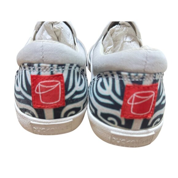 NIB Bucketfeet Tabu Slip-On Shoes Tribal Design Size 8 Canvas Casual  Womens - Picture 9 of 9
